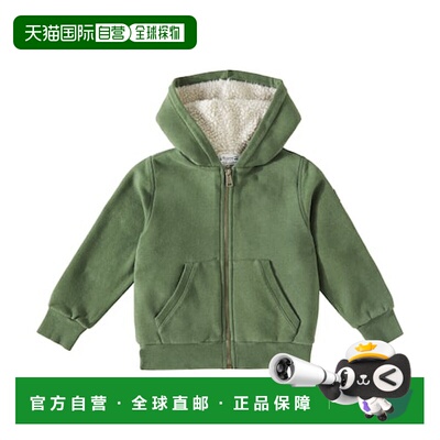 1h可退 香港直邮潮奢 Bonpoint 男童 Bradford 棉混纺拉链连帽衫