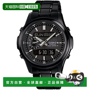 【日本直邮】卡西欧LINEAGE 电波腕表LCW-M300 DB-1AJF黑色防水