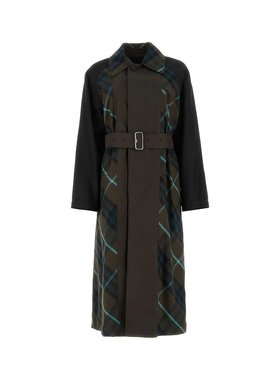 BURBERRY 女士风衣 8077364B7326-0 AW2023 黑色 CAPPOTTO