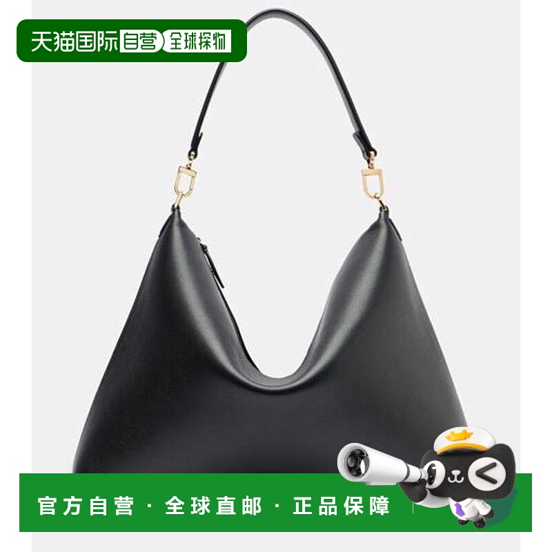 香港直邮toteme 女士 Bevel 皮革肩包 black黑色 舒适时尚