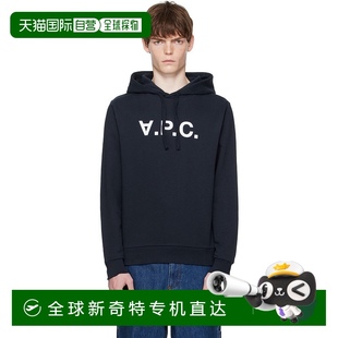 海军蓝 香港直邮A.P.C. 连帽衫 1h可退 VPC Standard 男士 Grand