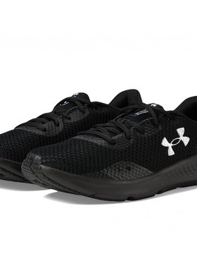 Under Armour Charged Pursuit 3 黑色/黑色/金属银