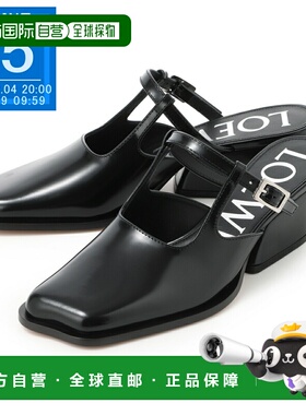 日本直邮LOEWE ONDA 穆勒鞋 45 黑色