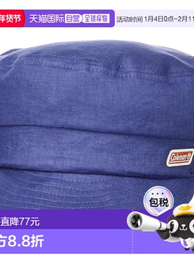 【日本直邮】Coleman科勒曼 男士工作帽 蓝色57~59cm 182-0011