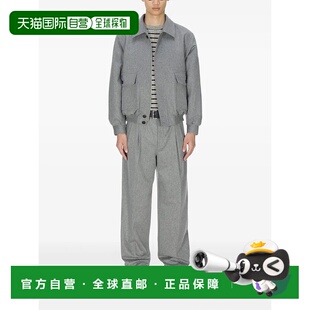 美国直邮AURALEE-男式羊绒拉链鼹鼠皮夹克上衣