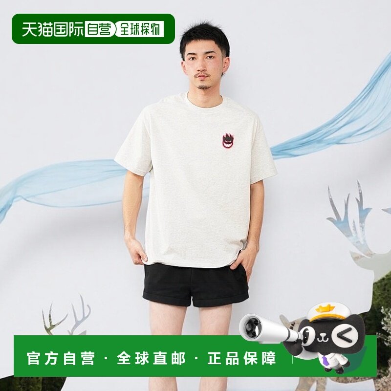 1h可退 日本直邮SPITFIRE 男女同款大码LOGO印花短袖T恤 LIL BIGH