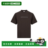 香港直邮潮奢 卹 Burberry 男士 1h可退 巴宝莉 標誌圓領 80978