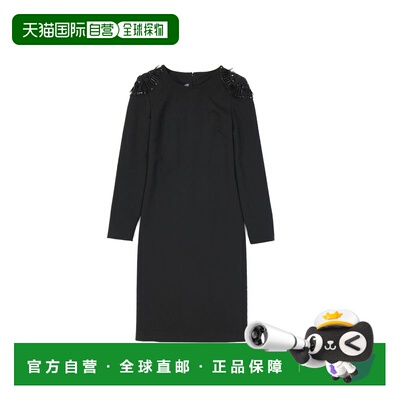 自营Alberta Ferretti Elastane Casual Women's Dress - black