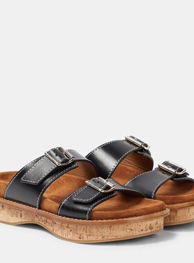 Chloe 蔻依 女士 Marah 皮质凉鞋 000767