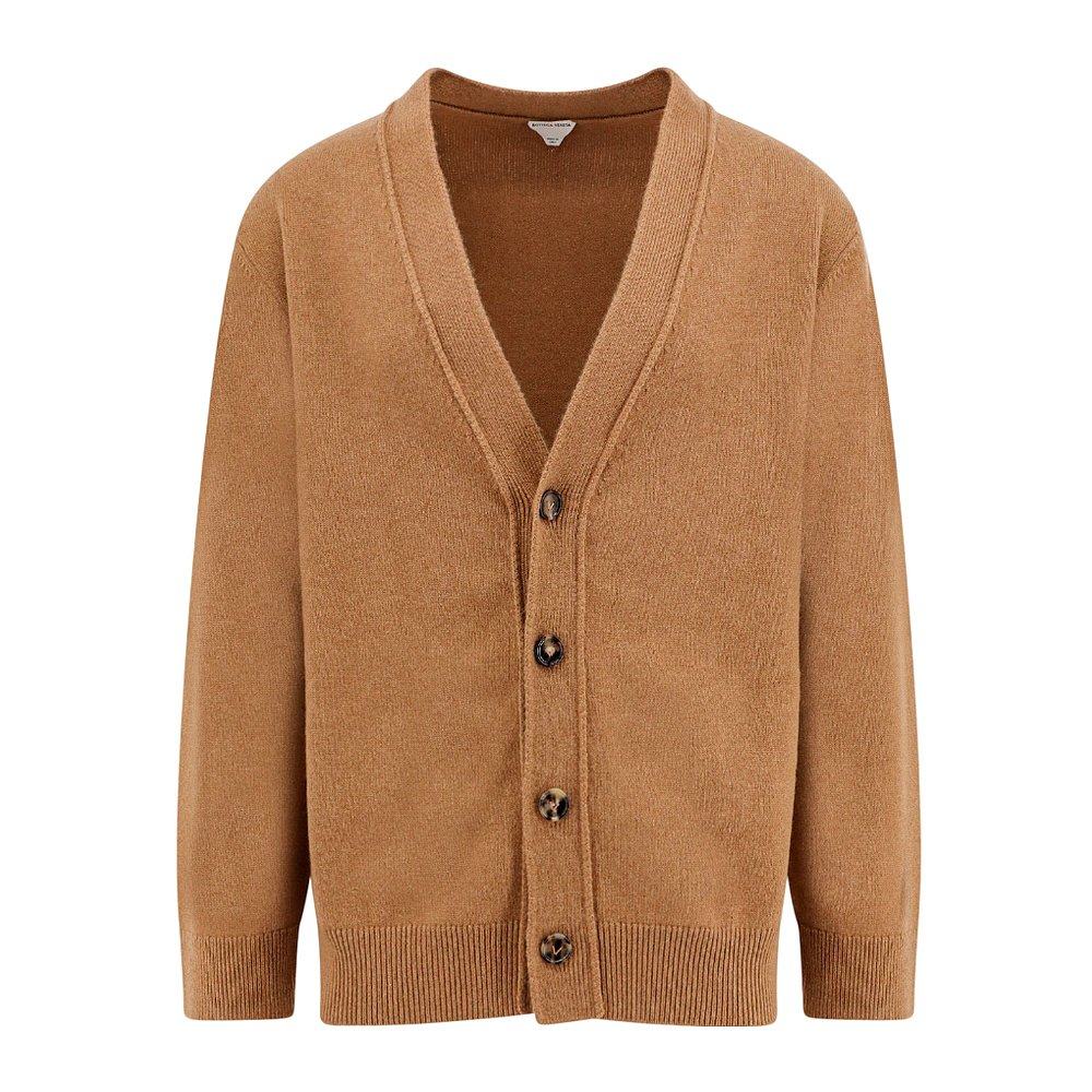 潮奢 Bottega Veneta 葆蝶家 男士 单排扣针织开衫 816240V2MM0