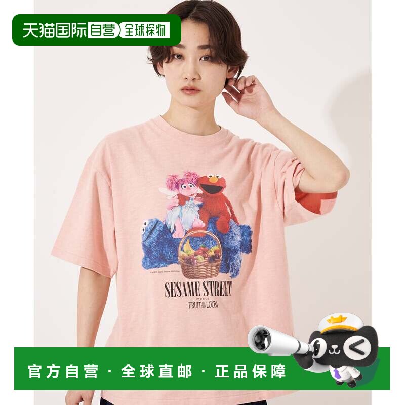 日本直邮FRUIT OF THE LOOM 芝麻街联名印花T恤 [FR6467EU002269]