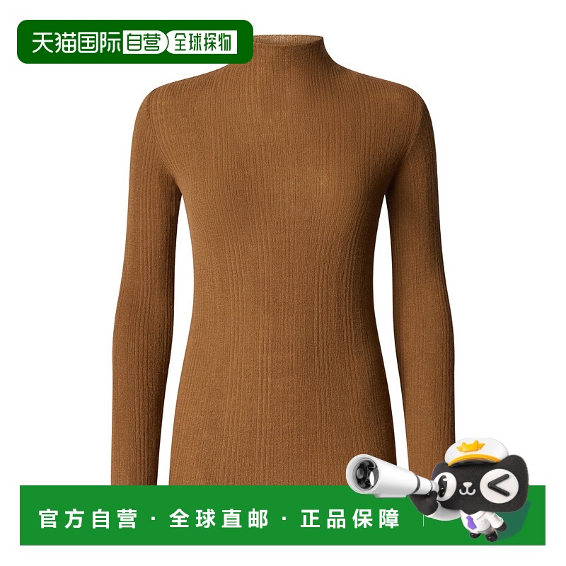 1h可退 香港直邮PINKO 女士针织衫 105752A2TOL38 AW2025 棕色 Tu