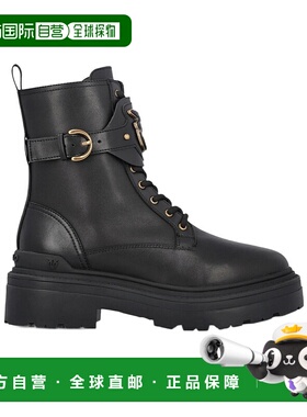 香港直邮PINKO 女士靴子 SD0147P001MIA CO 黑色 圆头短筒靴女靴