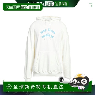 white白色 男士 连帽卫衣 舒适时尚 Diesel 香港直邮潮奢 迪赛