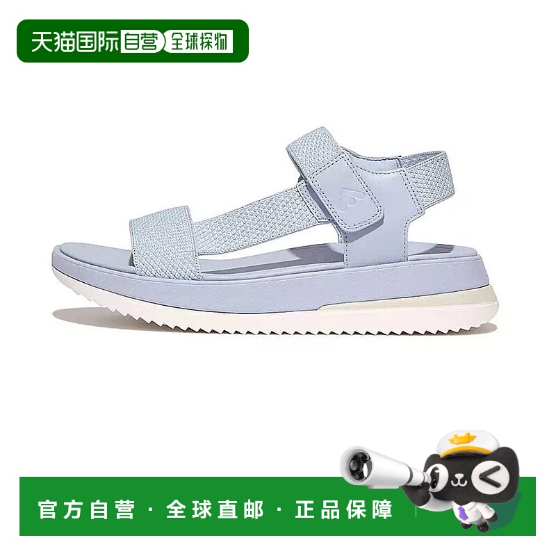 自营FitFlop Surff Two-Tone HK2-B12 Sandals Womens US Blue We