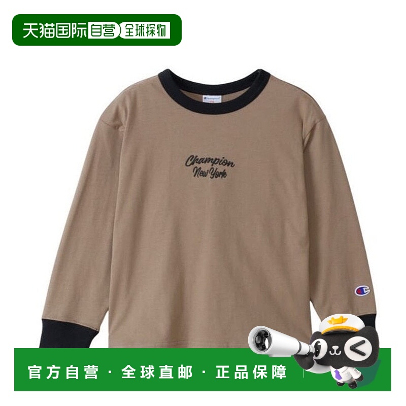 日本直邮CHAMPION 儿童长袖T恤 男孩休闲款 [CK-C404 791]