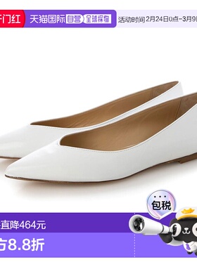 日本直邮FABIO RUSCONI V领基础平底鞋 [FA933BW021287] 单鞋黑色