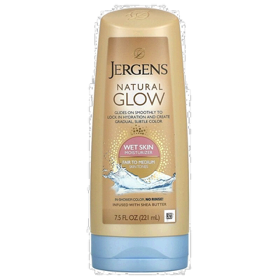 香港直邮Jergens婕可诗保湿乳补水嫩肤舒敏修护温和滋润222ml正品