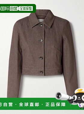 1h可退 香港直邮潮奢 MaxMara 麦斯玛拉 女士 Carpa 紐扣短夾克 2