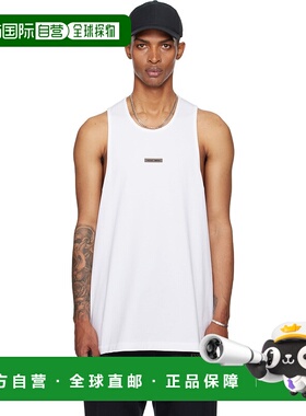 1h可退 香港直邮Essentials 男士 白色 Vintage Fit 背心 125SP25