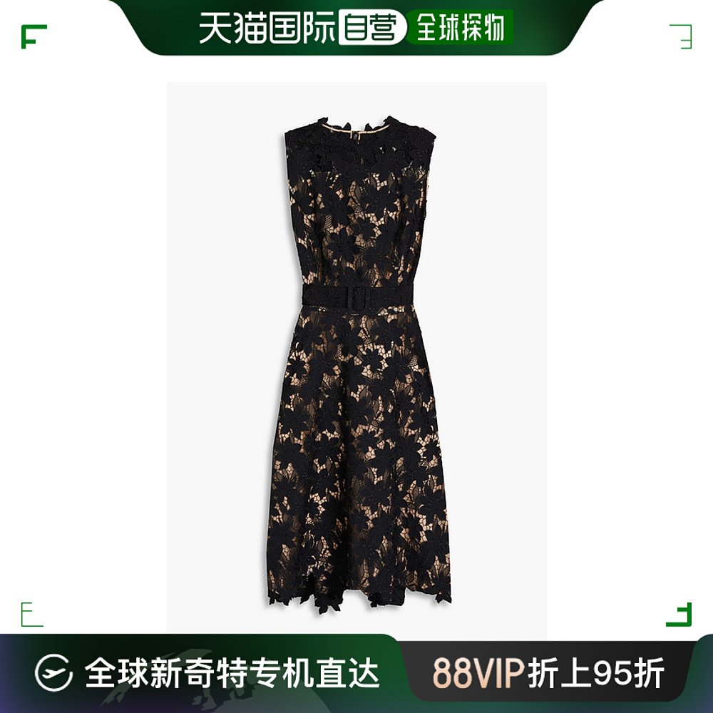 香港直邮潮奢 OSCAR DE LA RENTA 奥斯卡 德拉伦塔 女士 凸纹花边 女装/女士精品 连衣裙 原图主图