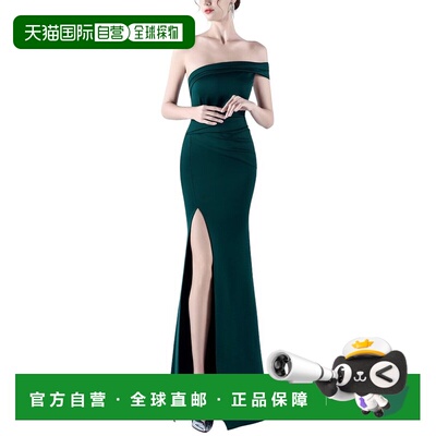 自营KALINNU Maxi Dress - green 美国奥莱直发连衣裙包臀裙长裙