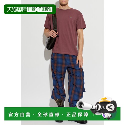 1h可退 香港直邮VIVIENNE WESTWOOD 男士T恤 3G010013J00BLI411