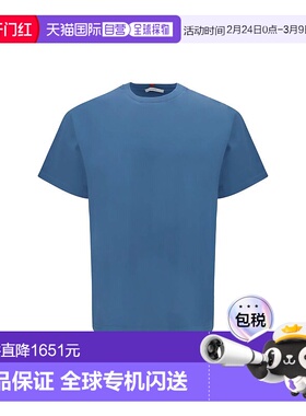 香港直邮GIVENCHY 男士T恤 BM71NK3YSJ427 SS2026 蓝色