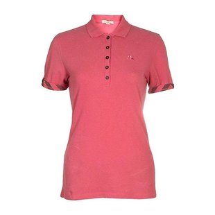 女士衬衫 翻领POLO衫 39053681 红色 SS2020 BURBERRY