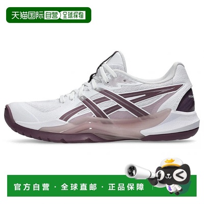 日本直邮Asics-Asics PowerBreak FF 1072A104女士手球鞋：白色X