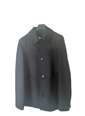 BURBERRY 男士外套 8093320A1189 AW2024 黑色 Peacoat