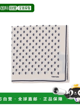 香港直邮Tom Ford 汤姆 福特 男士 Scarfs 白色围巾 SPR001S0210W