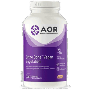 加拿大直邮AOR Ortho 骨素食 156 毫克(300 粒 V 胶囊)