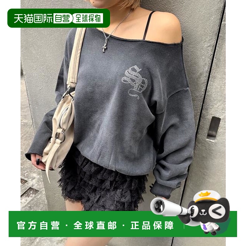 1h可退 日本直邮官方授权 WHO’S WHO gallery SLOPPY镶钻一字肩