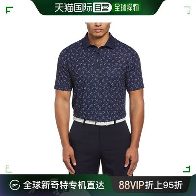 香港直邮潮奢 Callaway 男士 Trademark 波浪纹印花Polo衫