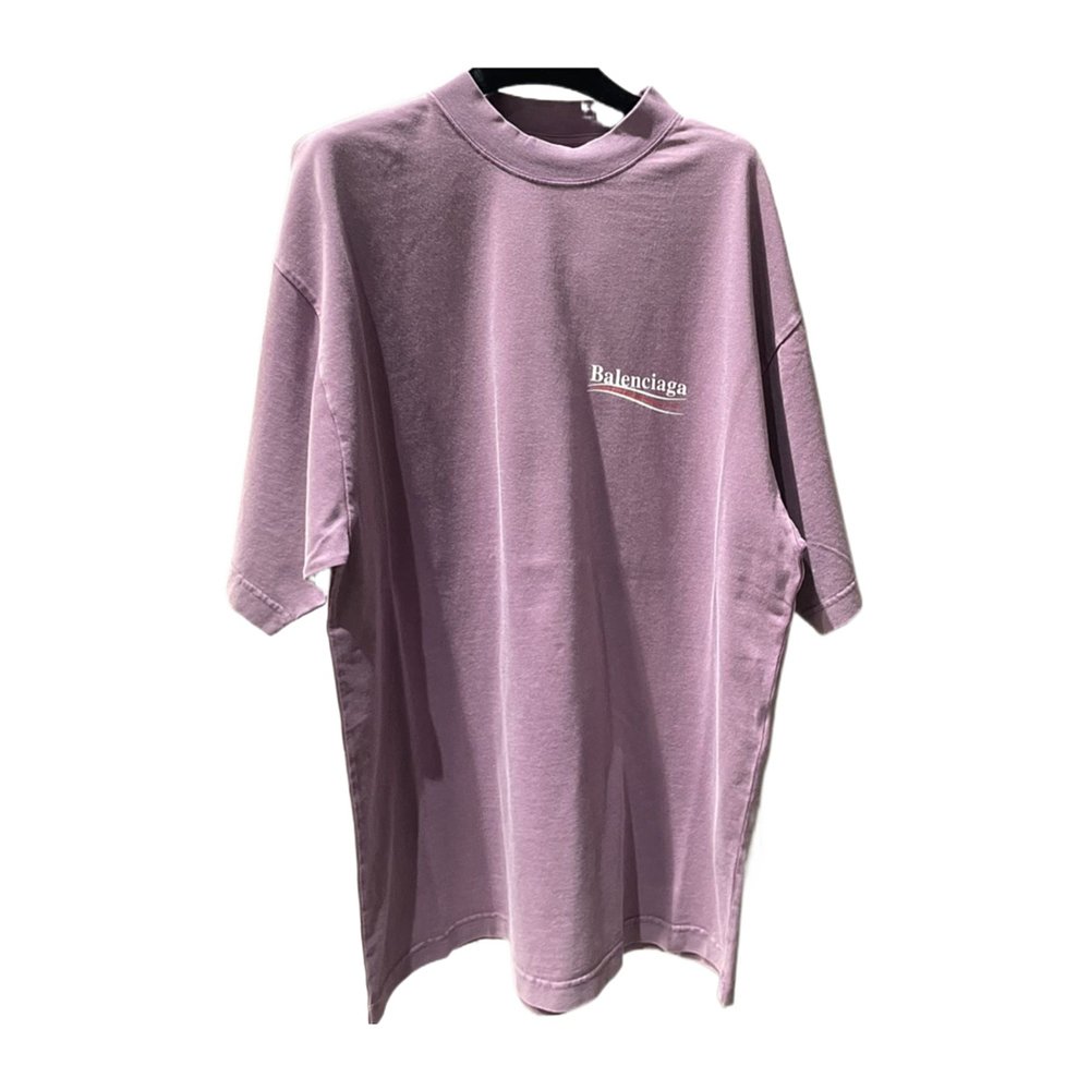 BALENCIAGA 女士T恤 764235TNVG53569 CO 花色 短袖T恤