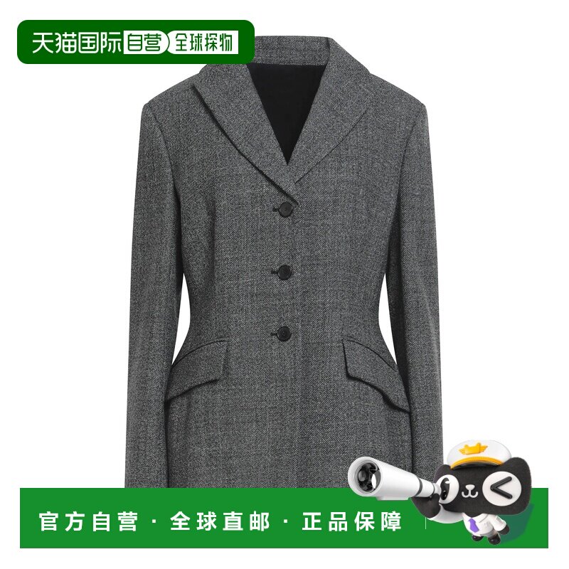 1h可退 香港直邮DIOR 迪奥 女士 西装外套 black黑色 舒适时尚
