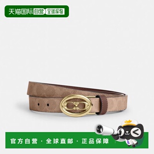 香港直邮COACH 女士腰带CZ196IMXHE蔻驰 奥莱款