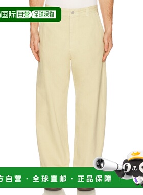 1h可退 香港直邮潮奢 A.P.C. 男士 斜纹棉布裤子 COGZVH08028