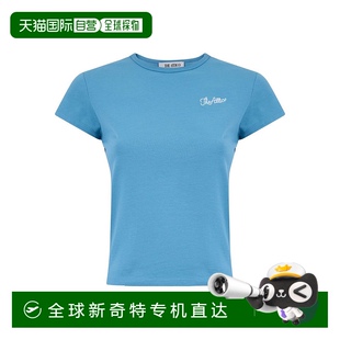 the 针织衫 自营 atticoAttico女式 美国奥莱直发 和Polo衫 青蓝色