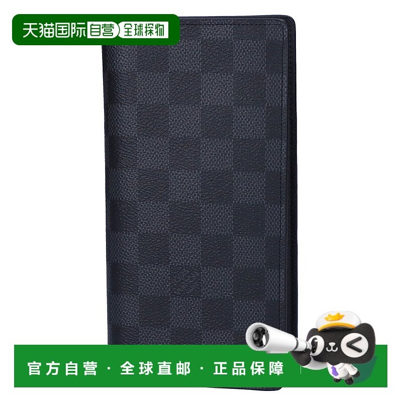 日本直邮路易威登 长款钱包 Damier Graphite Portefeuille Braza