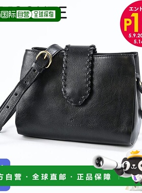 日本直邮IL BISONTE 单肩包La Fiaba 女士斜挎包BCR341PV0001BK15