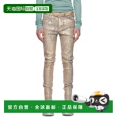 香港直邮潮奢 金色 rick 瑞克 1h可退 男士 owens 欧文斯 Hollywo