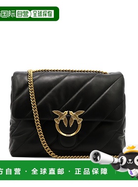 香港直邮PINKO 女士斜挎包 100037A0F2Z99Q AW2025 黑色 BORSE A