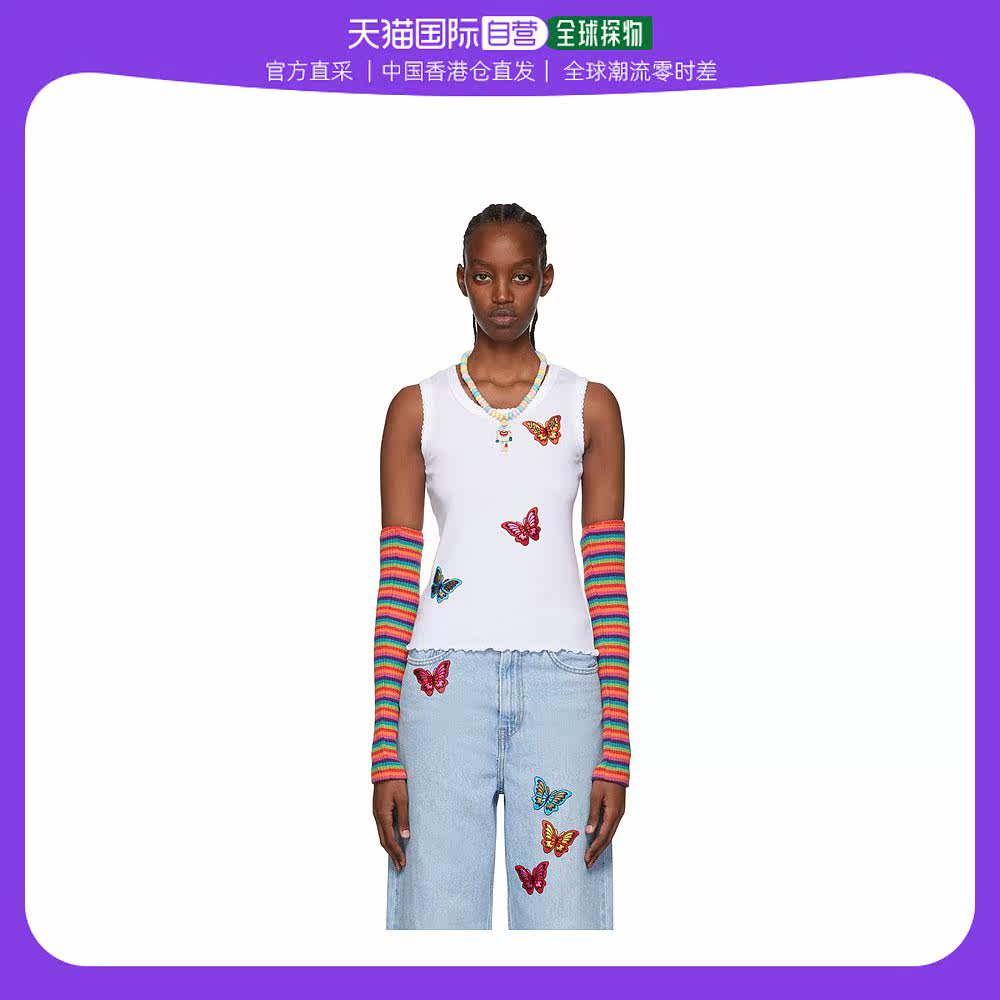 香港直邮潮奢 Anna Sui 安娜苏 女士Anna Sui 独家发售白色 SS93