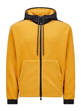 MONCLER 男士针织毛衣 J20978G0000189AK8123 CO 黄色