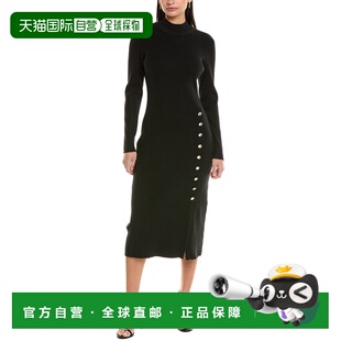 自营Elie Tahari The Chaya Sweaterdress - black 美国奥莱直发