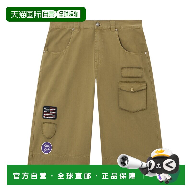 香港直邮PALM ANGELS 男士短裤 PMCB05AF25FAB0015884 AW2025图片