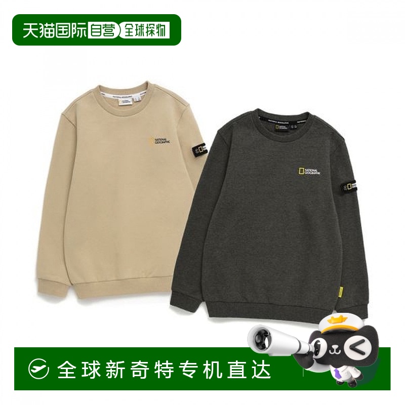 1h可退 韩国直邮内华达 K234USW920 小标记 法兰绒 长袖套头衫 21