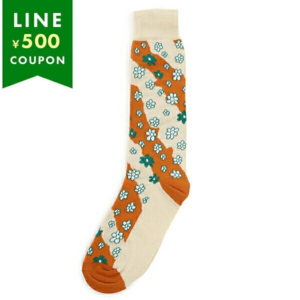 日本直邮Marni 袜子棕色米色女式 MARNI SKMC0147Q0 UFC124 DFW19